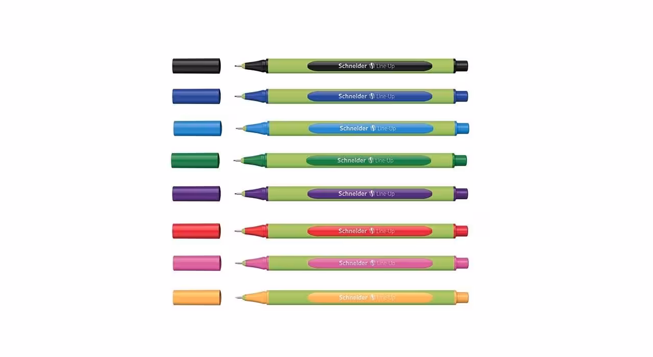 روان نویس نوک نمدی اشنایدر line up