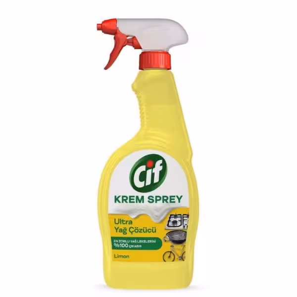 اسپری پاک کننده کرمی سیف مدل KREM SPREY با رایحه لیمو حجم 750 میل