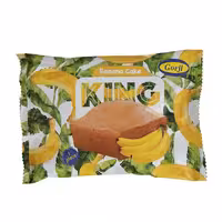 کیک موزی گرجی مدل king مقدار 80 گرمی