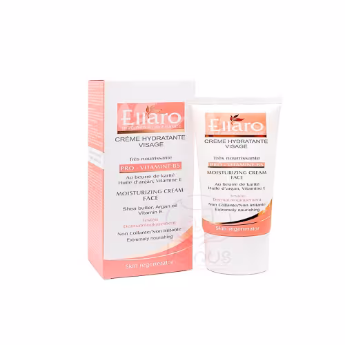 کرم مرطوب کننده مغذی حاوی پروویتامین B5 الارو ELLARO