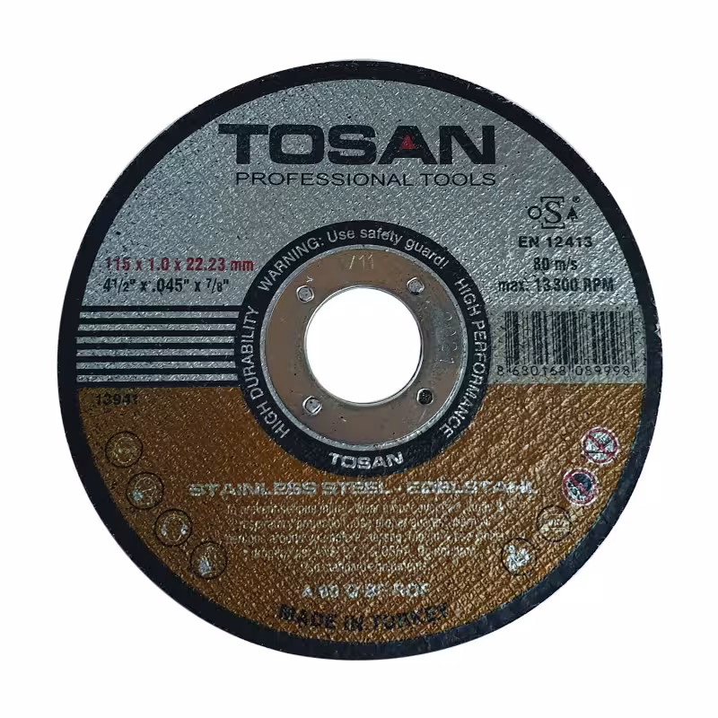 سنگ برش استیل مینی 1*115 توسن TOSAN