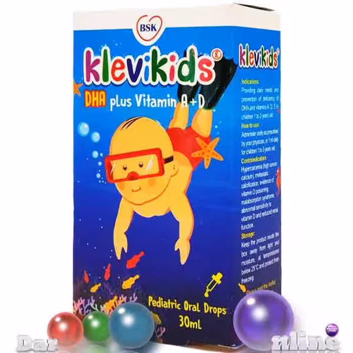 کلویکیدز دی اچ ای بی اس کا قطره30میلی لیتری DHAplusA-D