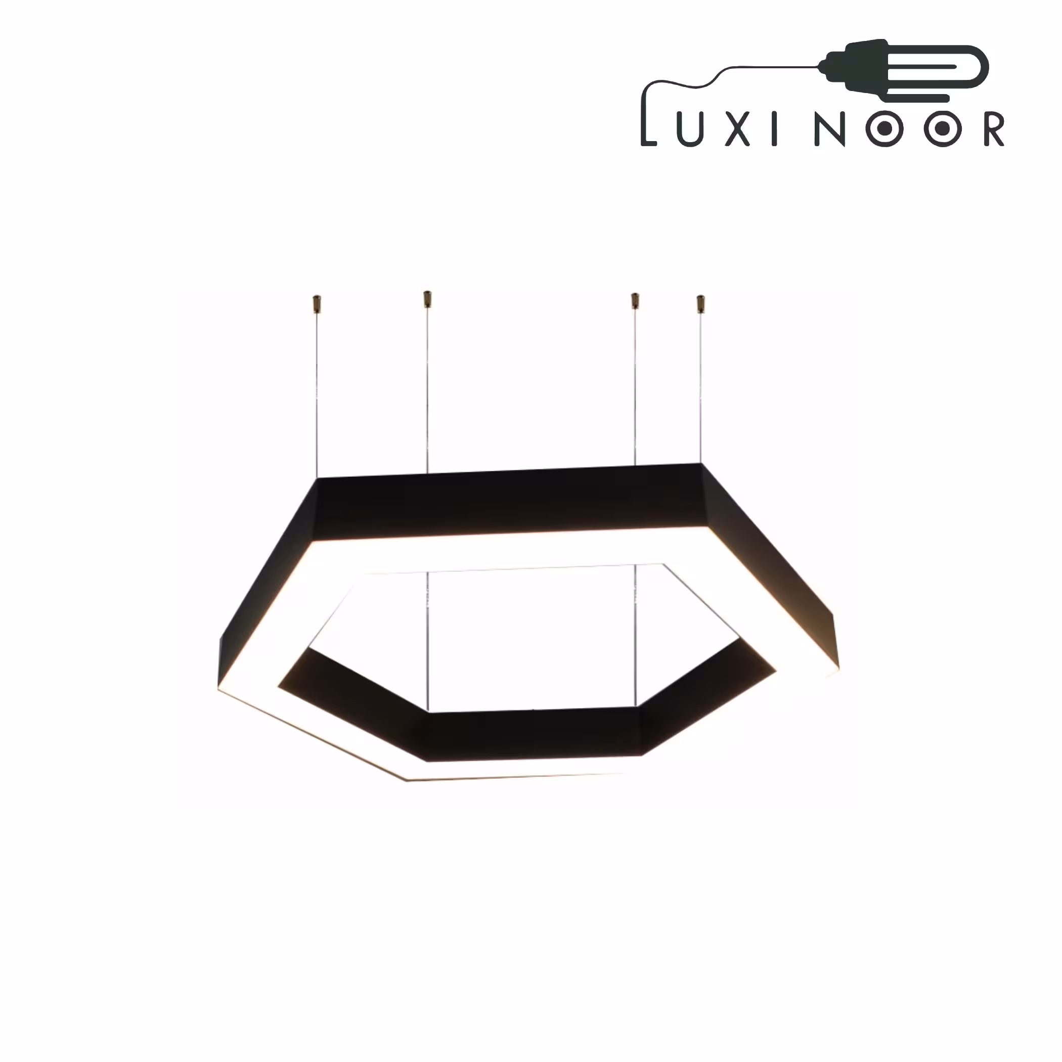 چراع لاینر آویز شش ضلعی 120 وات FEC-1M-L5050 RGB