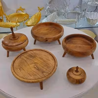 ست 5تیکه چوب راش