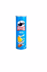 چیپس پرینکلس PRINGLES با طعم SALT & VINEGAR وزن 165 گرم