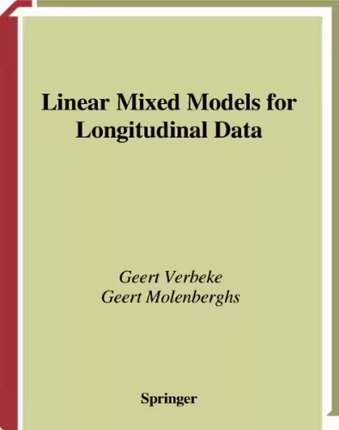 خرید و دانلود نسخه کامل کتاب Linear Mixed Models for Longitudinal Data