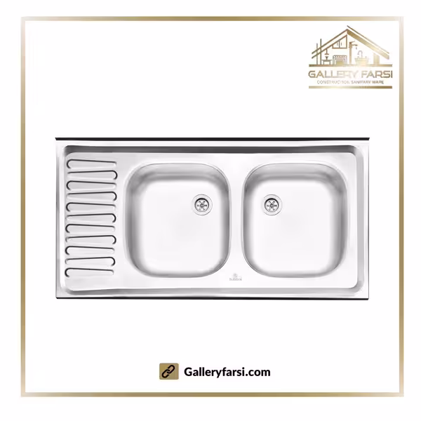 سینک پرنیان استیل روکار مدل 3103