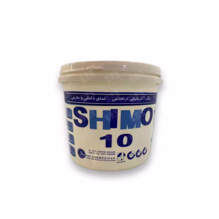 رنگ نما شیموتن شیمی ساختمان (shimo10) سایز 10 کیلویی