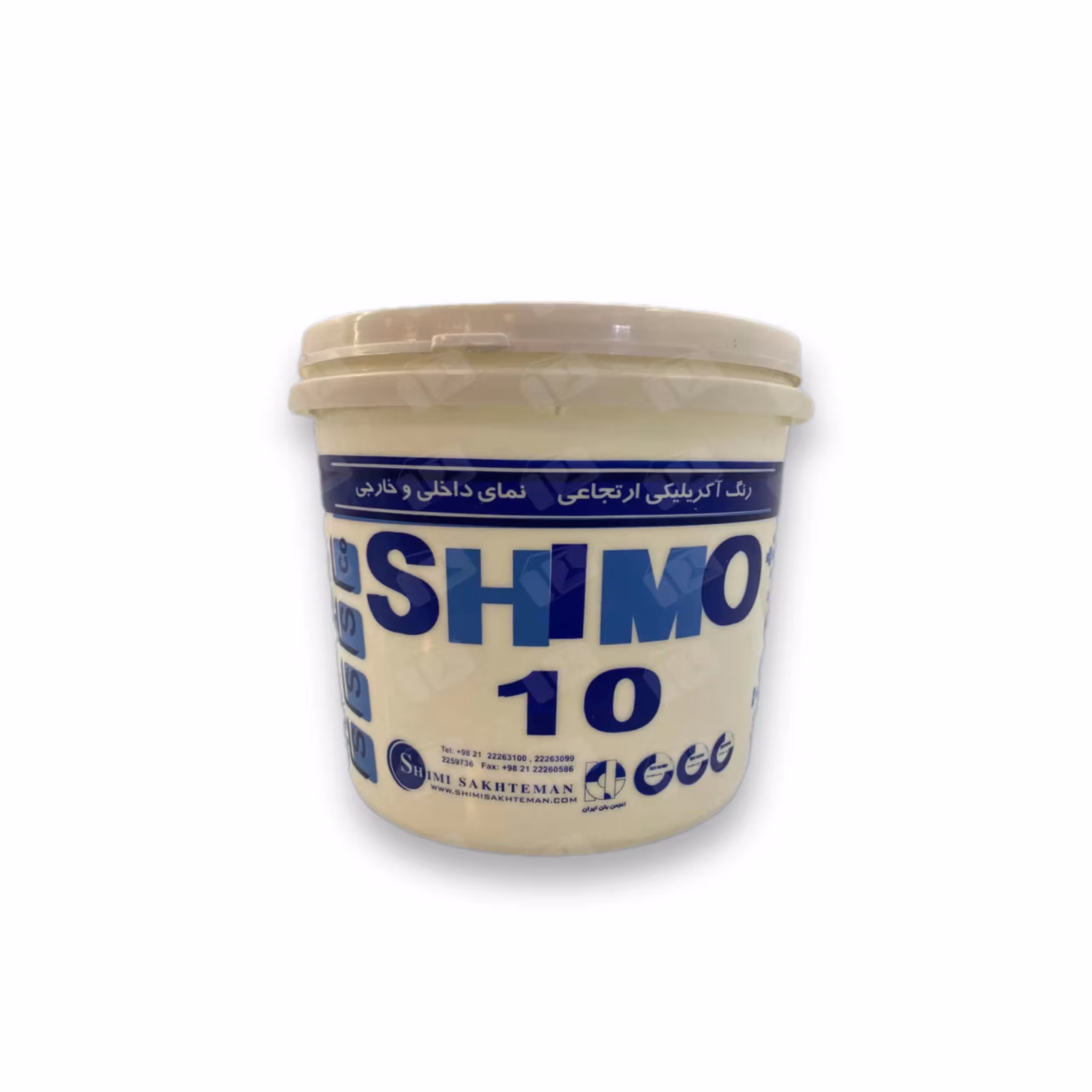 رنگ نما شیموتن شیمی ساختمان (shimo10) سایز 10 کیلویی