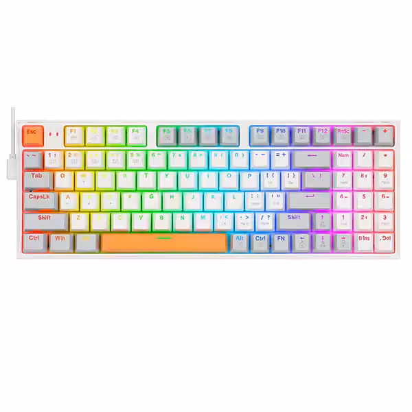 کیبورد مکانیکال گیمینگ ردراگون مدل Kitava K636 WGO RGB