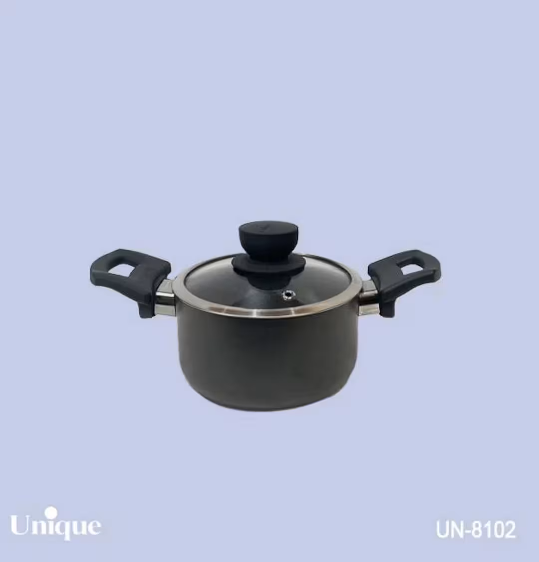 قابلمه تک سایز 14 کف گرانیت طوسی تیره یونیک کد UN-8102