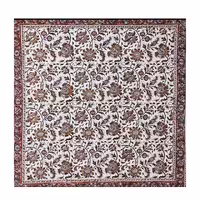 سفره قلمکاری زابلیان 200 × 200 سانتی متری