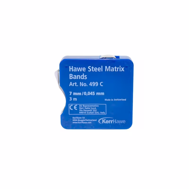 نوار ماتریکس متری KERR – Hawe Steel Matrix 7mm Thickness 0.045