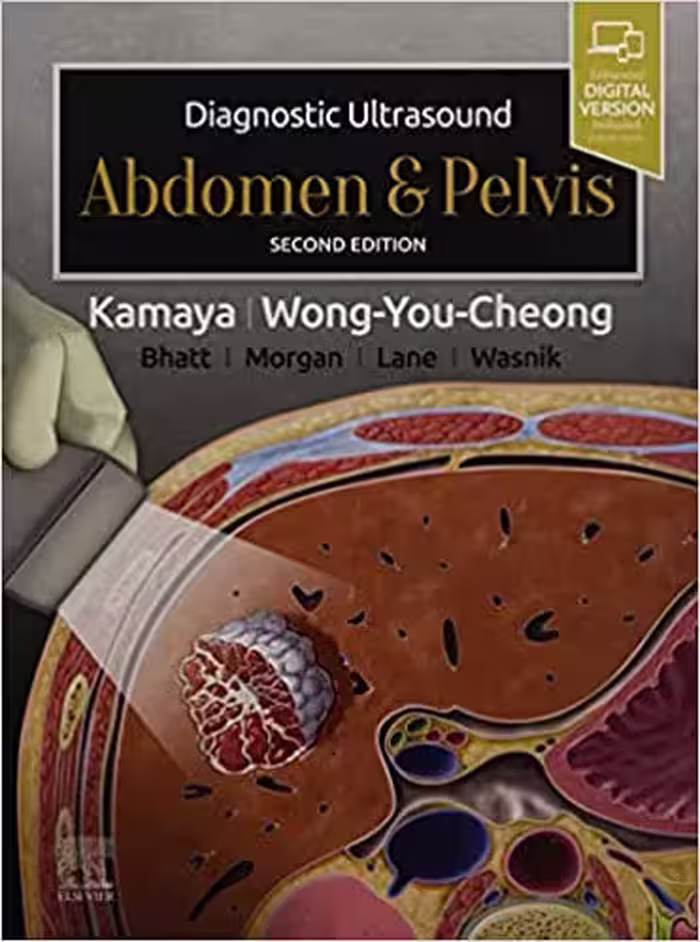 خرید و دانلود نسخه کامل کتاب Diagnostic Ultrasound: Abdomen and Pelvis (2nd Edition) - Orginal Pdf