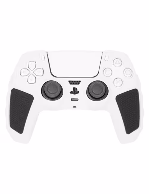 روکش محافظ آجدار دسته PS5 سفید