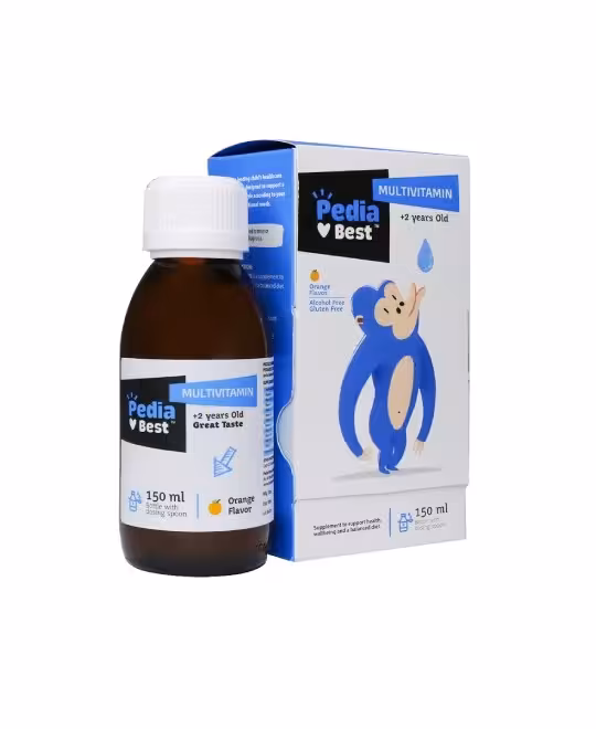 شربت مولتی ویتامین کودک پدیابست 150 میلی لیتر