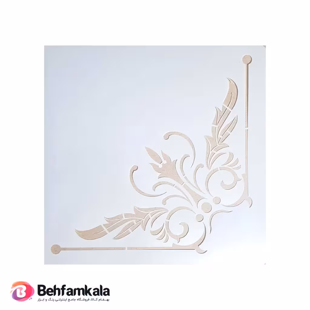 شابلون استنسیل کد X016 ابعاد 30*30