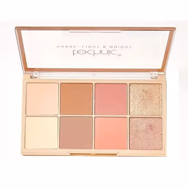 پالت رژگونه هایلایتر و کانتور تکنیک