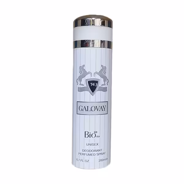 اسپری بدن مردانه و زنانه بیو استار مدل گالووی Gallovay