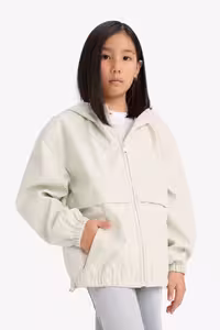 بارانی دخترانه بژ دفکتو