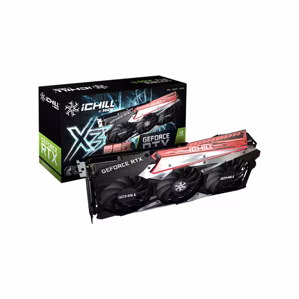قیمت کارت گرافیکی(8GB) INNO3D RTX 3060Ti ICHILL X3 RED LHR