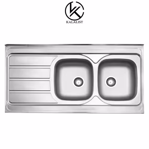 سینک استیل البرز روکار مدل 218(223)