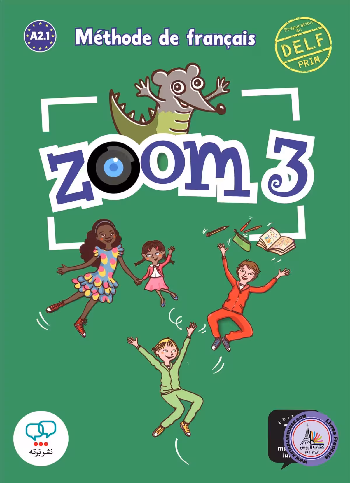 کتاب فرانسوی زوم Zoom 3 A2.1