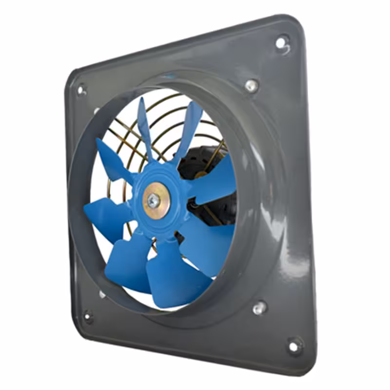 هواکش خانگی فلزی با پروانه فلزی سری VMA مدل VMA-10S2S دمنده