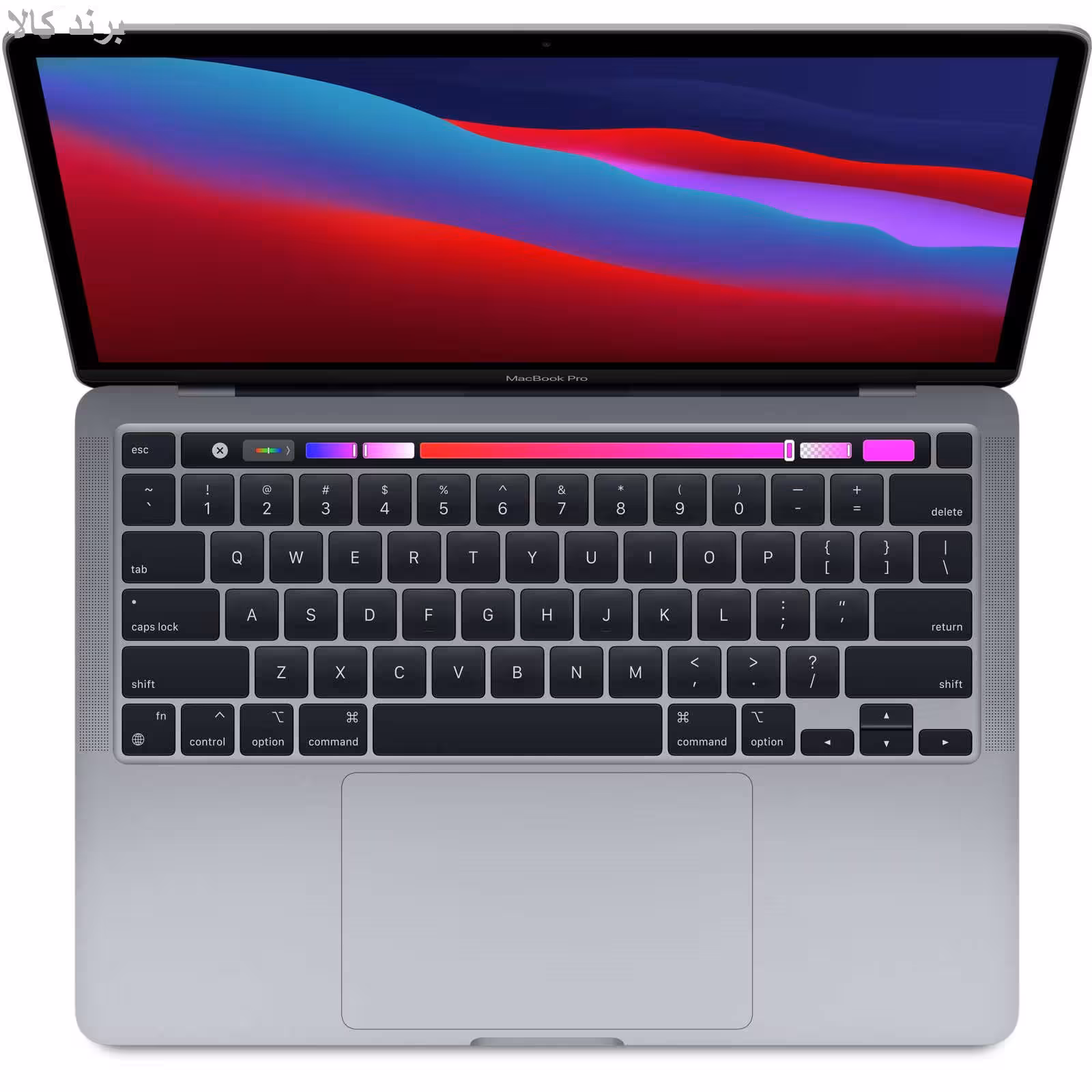 لپ تاپ 13 اینچی اپل مدل MacBook Pro MYD92 2020 همراه با تاچ بار