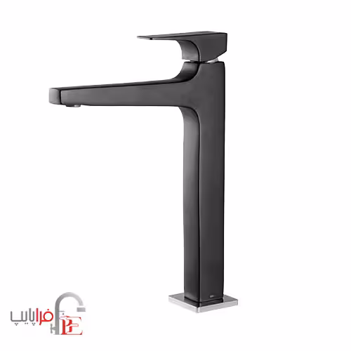 شیر روشویی پایه بلند KWC مدل آراتو مشکی