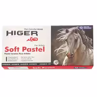 پاستل گچی هیگر 12 رنگ (higer soft pastel)
