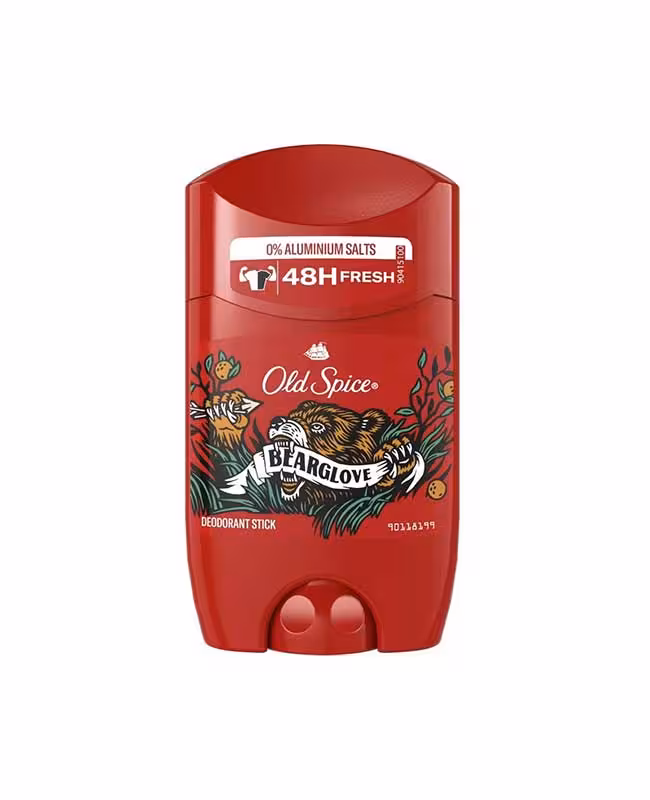 رول ضد تعریق اولد اسپایس مدل bearglove حجم 50 میل