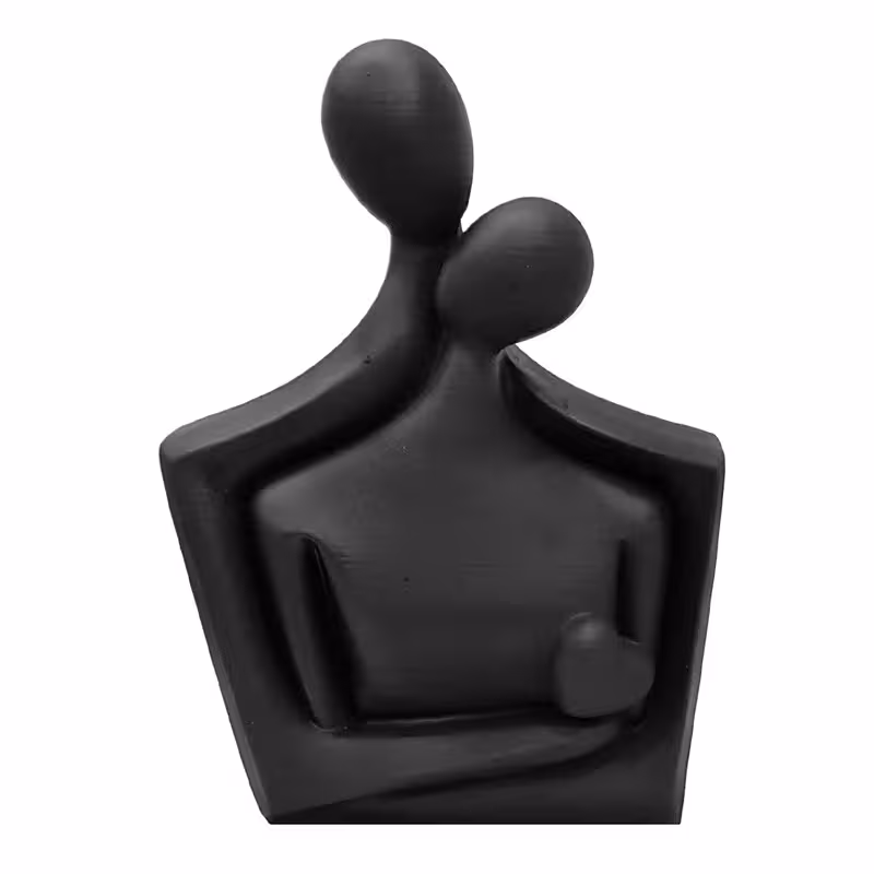 مجسمه مدل آغوش عشق کد Black-01