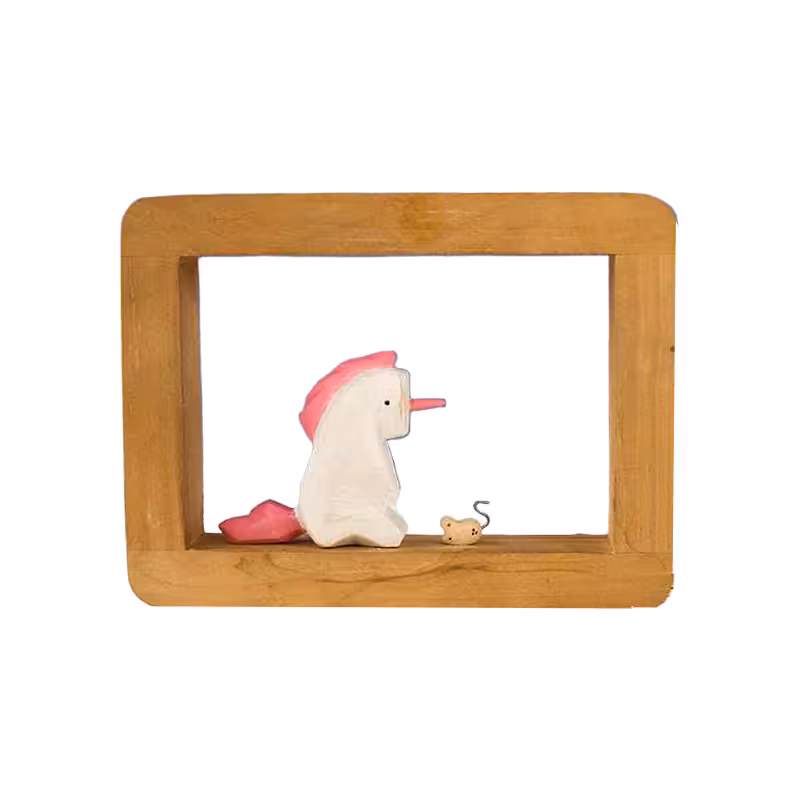 قاب اسب تک شاخ با موش