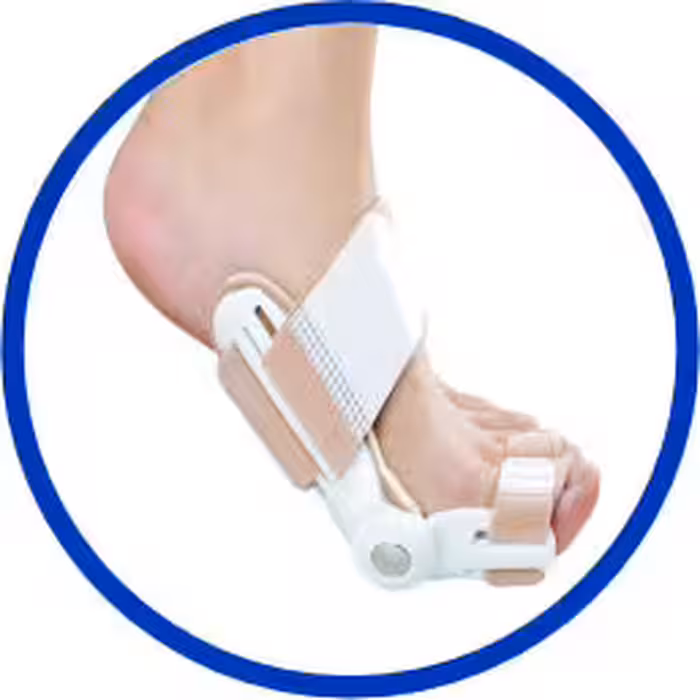 هالوکس والگوس ریجید ساپورت دو انگشتی تک سایز پین مد کد 1013