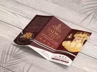 بروشور لایه باز لوستر | گرافیک با طعم تربچه