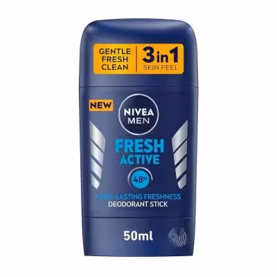 استیک ضد تعریق مردانه نیوآ NIVEA مدل FRESH ACTIVE حجم 50 میلی لیتر