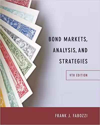 خرید و دانلود نسخه کامل کتاب Bond Markets, Analysis, and Strategies (9th Edition) - pdf