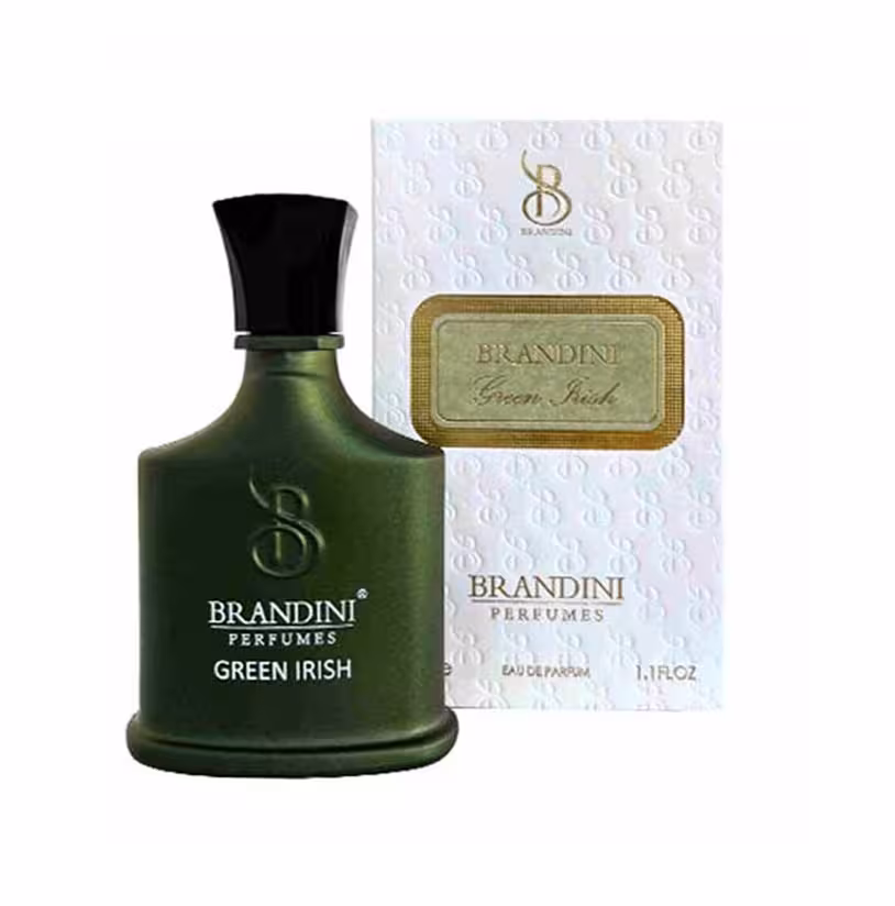 ادکلن مردانه برندینی Brandini مدل گرین ایریش Green irish حجم 33 میلی لیتر