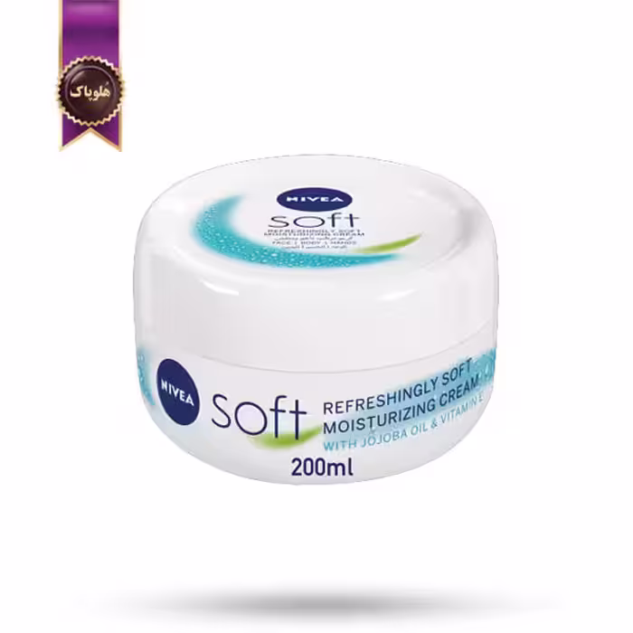 کرم آبرسان نیوا NIVEA مدل سافت Soft حجم 200 میلی لیتر (اورجینال)