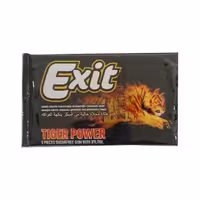 آدامس اکسیت Exit TIGER POWER فاقد قند 11 گرم