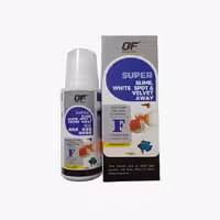 مکمل آکواریوم اوشن فری (Ocean Free) درمان سفیدک و اودینیوم مخملی وایت اسپات F حجم 120 میل