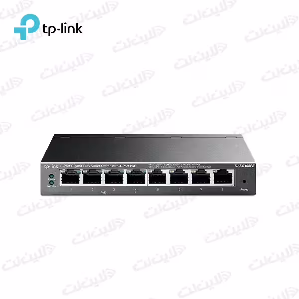 سوئیچ 4 پورت TL-SG108PE POE تی پی لینک TP-Link