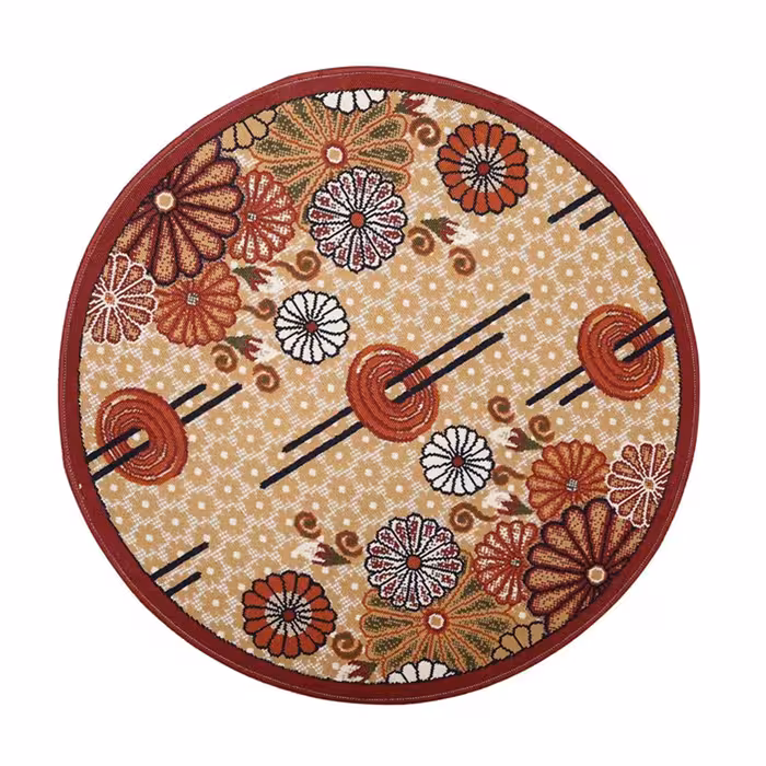 گلیم ماشینی دنیای فرش مدل گلسان