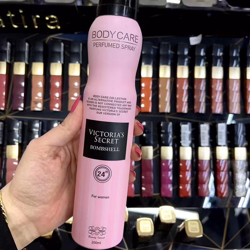 اسپری بدن زنانه بادی کر مدل ویکتوریا سکرت بامبشل حجم 200 میلی لیتر | amazonchi