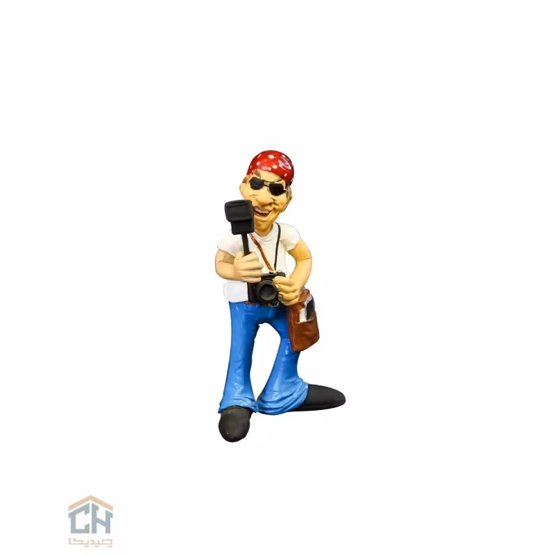 مجسمه عکاس گلدکیش طرح کمیک مدل 4894