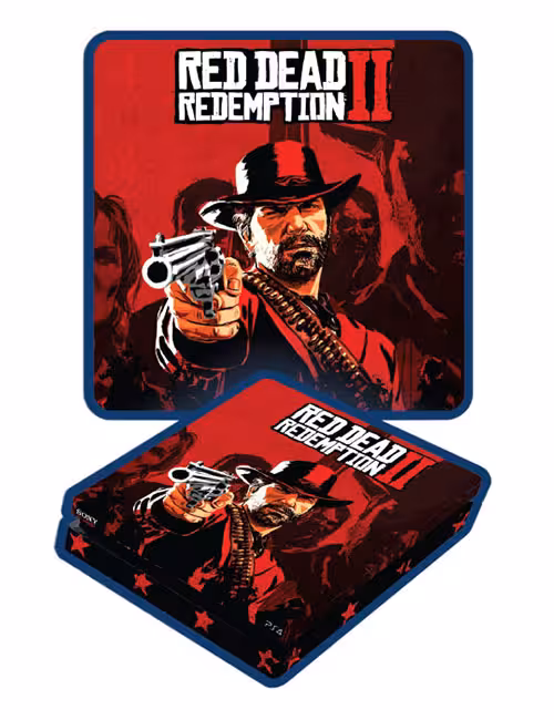 اسکین پی اس 4 اسلیم برند گیم‌آور طرح رد دد ریدمپشن کد G