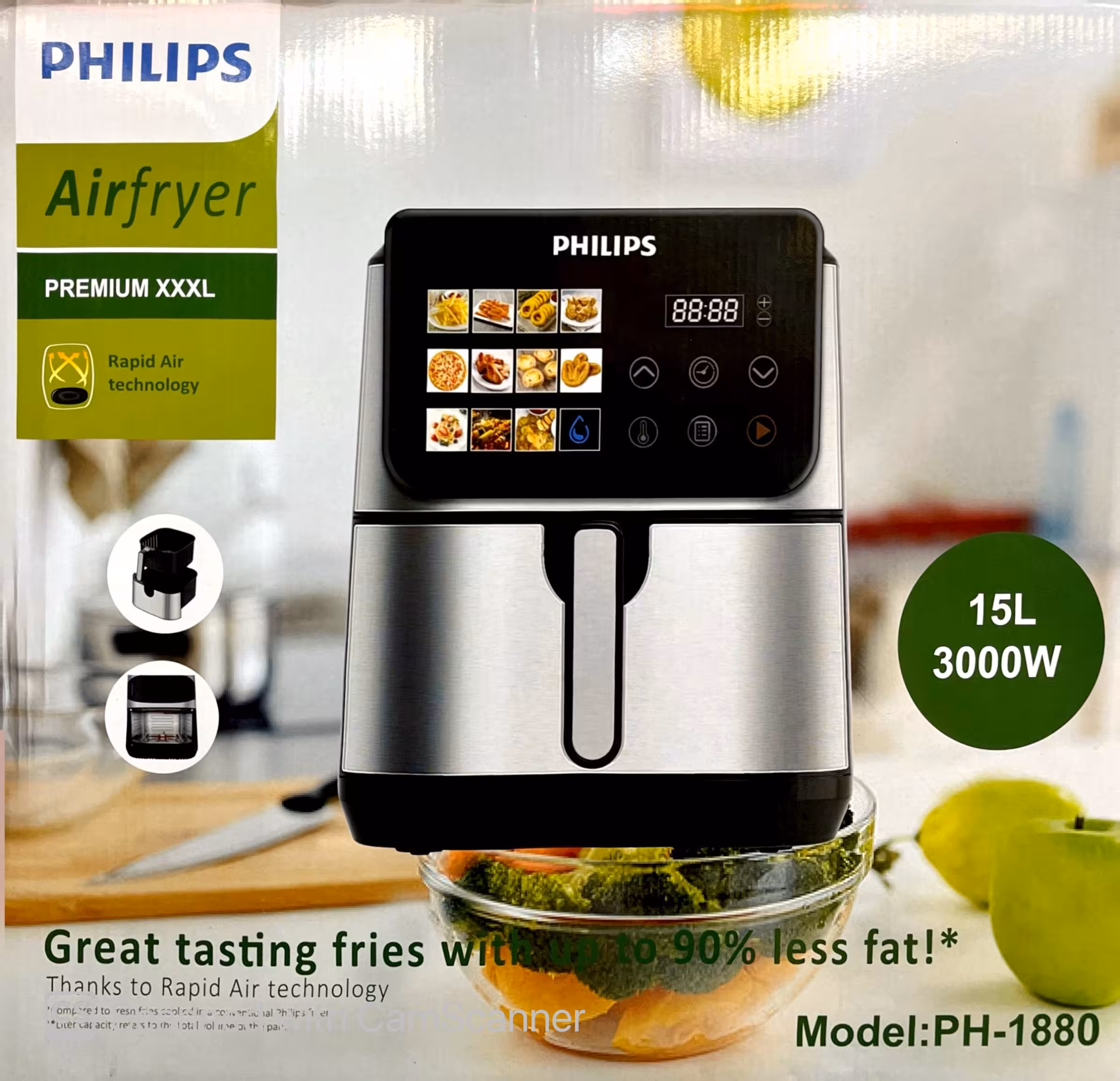 سرخ کن تبلتی 15 لیتر فیلیپس PHILIPS مدل 9260/1880