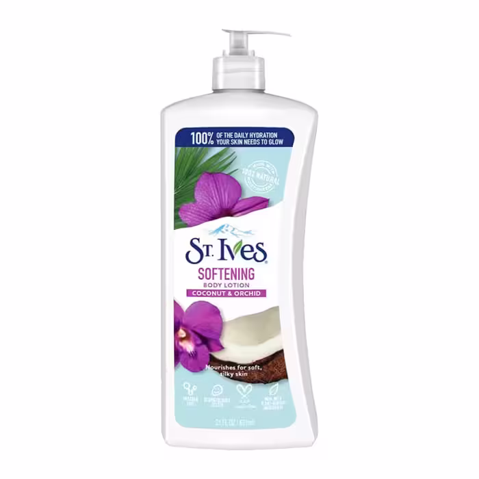 ST Ives Softening coconut & orchid لوسیون بدن 621ml