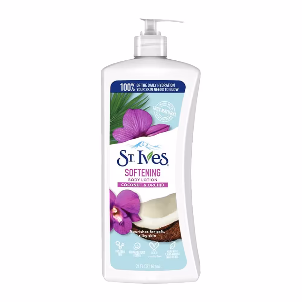 ST Ives Softening coconut & orchid لوسیون بدن 621ml